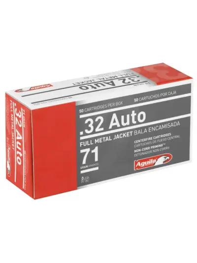 AGUILA AMO 32 AUTO 71GR FMJ 50RD (20 BOXES PER CASE)