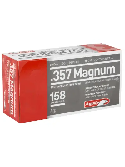 AGUILA AMO 357 MAG 158GR SJSP 50RD (20 BOXES PER CASE)