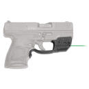 Crimson Trace 0158101 Laserguard  Fits Walther PPS M2, Green Laser Black Polymer