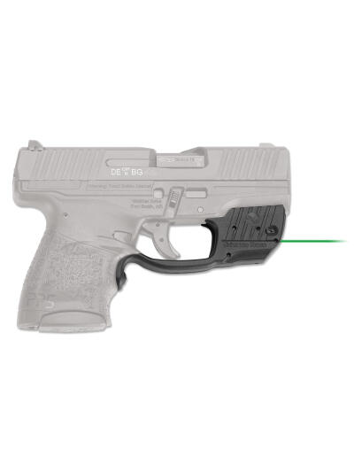 Crimson Trace 0158101 Laserguard  Fits Walther PPS M2, Green Laser Black Polymer