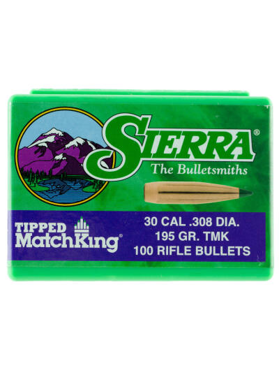 Sierra 7795 Tipped MatchKing  30Cal 155gr Tipped MatchKing 100/Box