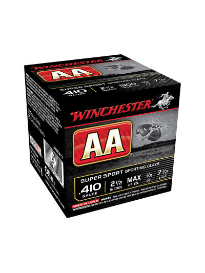 AA SptClay 410Ga 2.50" 1/2oz Maxdr #7.5