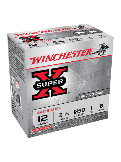 SuperX 12Ga 2.75" 1oz Game #8