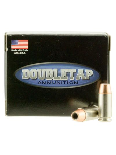 DoubleTap Ammunition 40180CE Home Defense  40S&W 180gr Jacketed Hollow Point 20 Per Box/50 Case