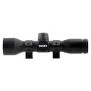 Crickett KSA054 Quick Focus  Black 4x32mm 1" Tube Mil-Dot Reticle