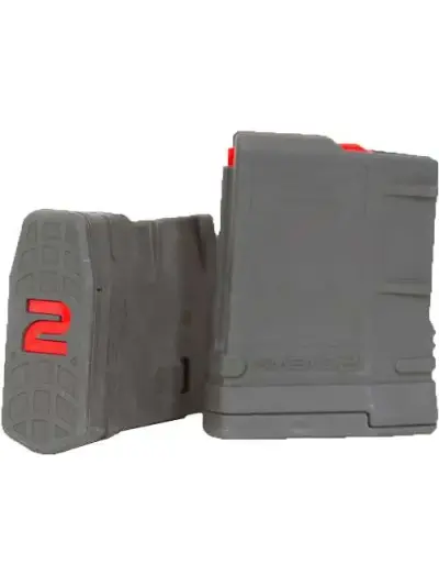 AMEND2 M2 7.62X51 SR-25 10RD OD GREEN POLYMER MAGAZINE ( 50 PER CASE )