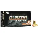 CCI BLAZER BRASS  AMO 10MM AUTO 180GR FMJ FN 50RD (20 BOX CASE)