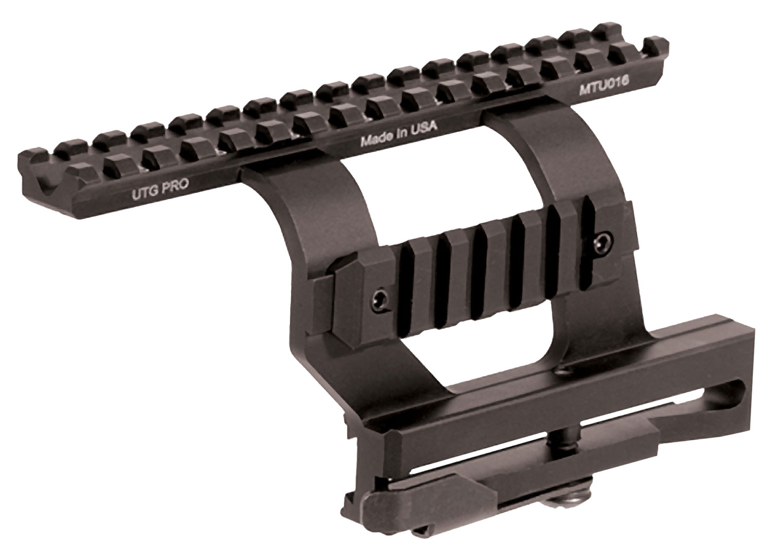 UTG Pro MTU016 Quick-Detachable AK Side Mount Black