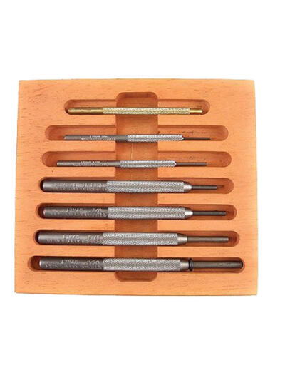 Lyman 7031273 Punch Set Gunsmith Steel 7 pc