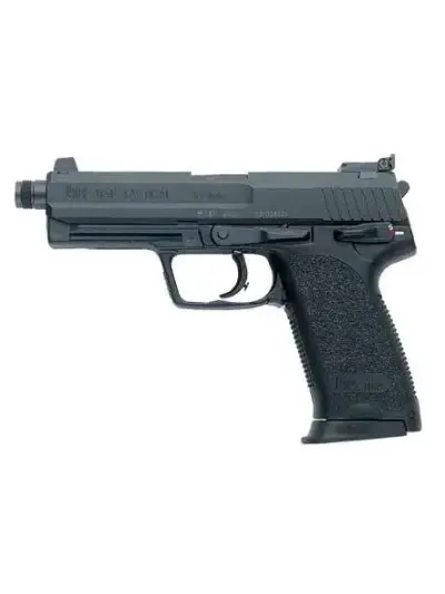 H&K USP9T TACTICAL HGA 9MM 4.86" BBL BLACK V1 DA/SA 2/10RD MAGS