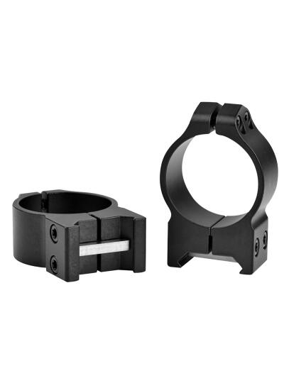 Warne 214M Vertical Rings Maxima Matte Black 30mm Medium 0 MOA