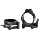 Warne 213LM Vertical Rings Maxima Matte Black 30mm Low Quick Detach 0 MOA