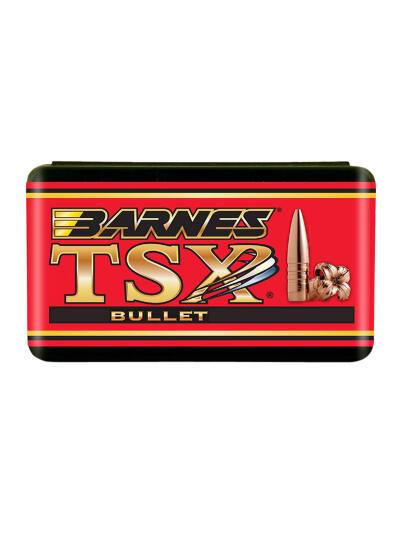 Barnes Bullets 30246 TSX Hunting 6.5Creedmoor 130gr Flat Base 50/Box