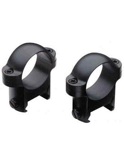 BURRIS ZEE RINGS 1" LOW - STEEL MATTE