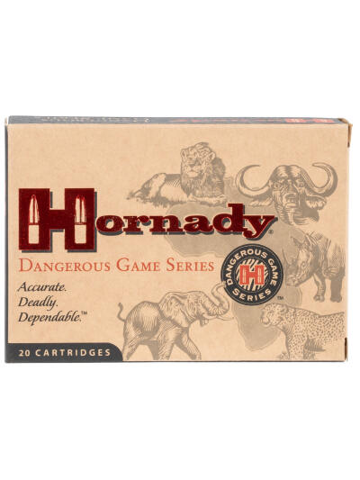 Hornady 8242 Dangerous Game  450-400NitroExpress 400gr Dangerous Game Solid 20 Per Box/6 Case
