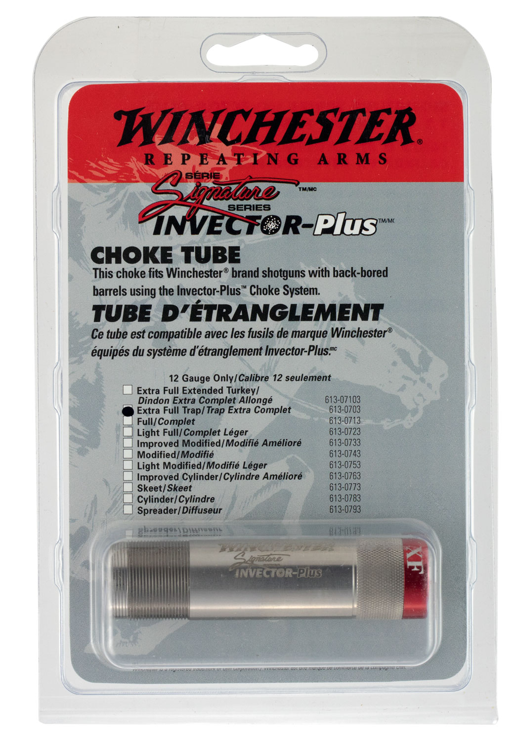 Winchester Repeating Arms 6130753 Invector Plus Signature Winchester 12 Gauge Light Modified 17-4 Stainless Steel