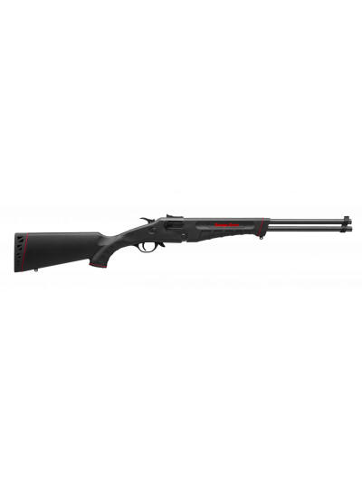Savage Arms 22435 42 Takedown Full Size 22 WMR/410 Gauge 1rd 20" Satin Black Sporter Barrel, Satin Black Carbon Steel Receiver, Matte Black Fixed Synthetic Stock, Ambidextrous