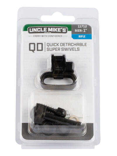 Uncle Mike's 11712 Super Swivel  for Remington 7400/ Four Autoloaders Blued 1" Loop
