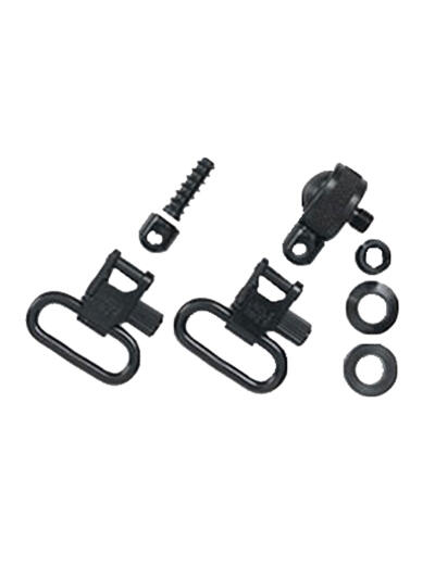 Uncle Mike's 15612 Magnum Swivel Set Quick Detach 115 MC Blued 1" Loop for Most Pump & Auto Shotguns