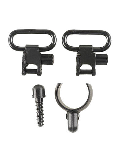 Uncle Mike's 15932 Magnum Band Swivel Set made of Steel with Blued Finish, 1" Loop Size, Quick Detach 115 SG-2 Style for Most 12 Gauge Shotguns