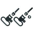 Uncle Mike's MO10022 Super Swivel  Quick Detach 115 Tri-Lock Nickel 1"