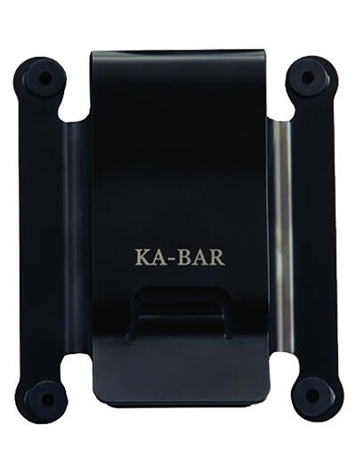Ka-Bar 1480CLIP Belt Clip  For Ka-Bar TDI/Hinderer/Becker, Black Metal