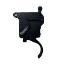 Timney Triggers 521 Featherweight Deluxe  Curved Trigger with 3 lbs Draw Weight for Rem Model 7