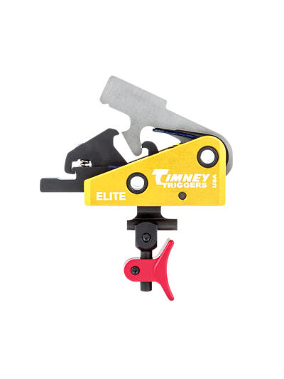 Timney Triggers 660CE Calvin Elite  1.50-2 lbs Draw Weight & Black/Gold Finish for AR-Platform
