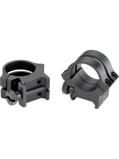 WEAVER RINGS DETACHABLE QUAD- - LOCK 1" X-HIGH MATTE .560"