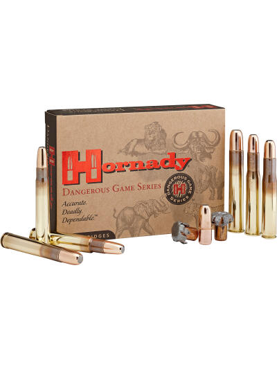 Hornady 82381 Dangerous Game  404Jeffery 400gr DGX Bonded 20 Per Box/6 Case