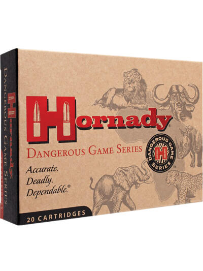 Hornady 8239 Dangerous Game  404Jeffery 400gr Dangerous Game Solid 20 Per Box/6 Case