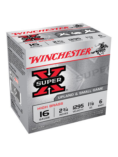SuperX 16Ga 2.75" 1-1/8oz HBHG #6