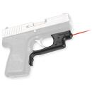 Crimson Trace 0124101 Laserguard  Fits Kahr Arms CT/PM/C/P/TP/CW, Red Laser Black Polymer