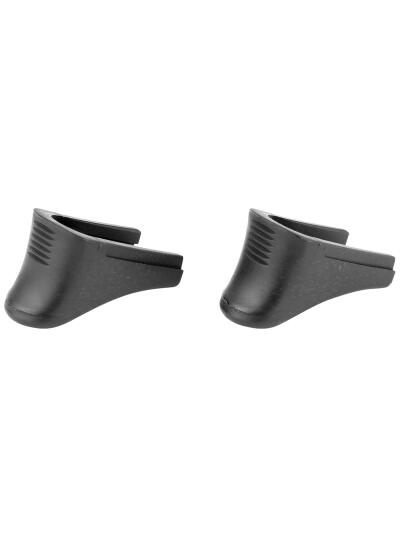 Pearce Grip PGLCP Grip Extension  made of Polymer with Black Finish & 1/2" Gripping Surface for 380 ACP Ruger LCP & LCP II 2 Per Pack