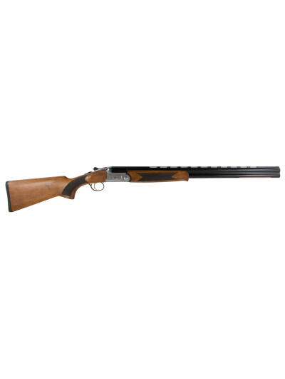 Dickinson GW12W30P Green Wing  12 Gauge Break Open 3" 2rd 30" Black Vent Rib Barrel, Silver Engraved Aluminum Receiver, Wood Stock, Right Hand