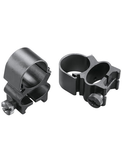 Weaver Mounts 49523 See-Thru Detachable  Matte Black 1"