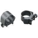 Weaver Mounts 49121 Detachable Top Mount Rings  Matte Black Aluminum, 30mm, Low Quick Detach Weaver