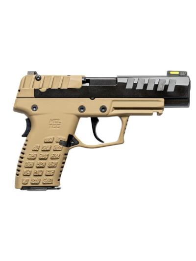 KEL-TEC P15 9MM 4IN BARREL 10RD TAN GRIP CA COMPLIANT P15TANCA