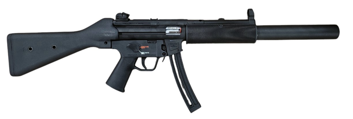 HK MP5 22LR FIXED STOCK 16.1IN BARREL 25RD BLACK 81001018