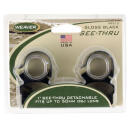 Weaver Mounts 49513 See-Thru Detachable  Black Gloss 1"