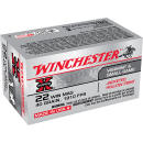 Winchester Ammo X22MH Super X  22WMR 40gr Jacketed Hollow Point 50 Per Box/40 Case