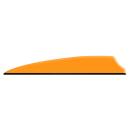 Q2i Fusion X-II Vanes Neon Orange 3 in. 100 pk.