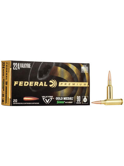 Gold Medal 224 Valk 90gr MatchKing BTHP