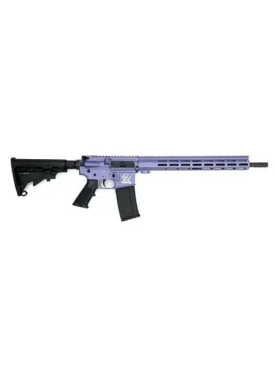 GREAT LAKES FIREARMS GL-15 RIA 223 WYLDE 16IN BBL ORC  WILD ORCHID/NITRIDE 30RD MAG