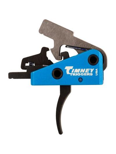 TIMNEY TRIGGER AR-15 2-STAGE - 2+2LBS LONG 1ST STAGE CURVED