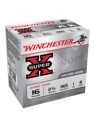 SuperX 16Ga 2.75" 1oz Game #8