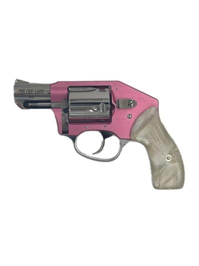 CHARTER ARMS CHÍC LADY OFF DUTY .38 SPL. ALUMINUM 5 SHOT 2IN FIXED CONCEALED PINK HI-POLISH 53852