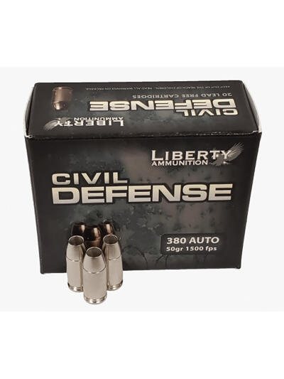 Civil Defense 380 ACP 50gr HP 20BX