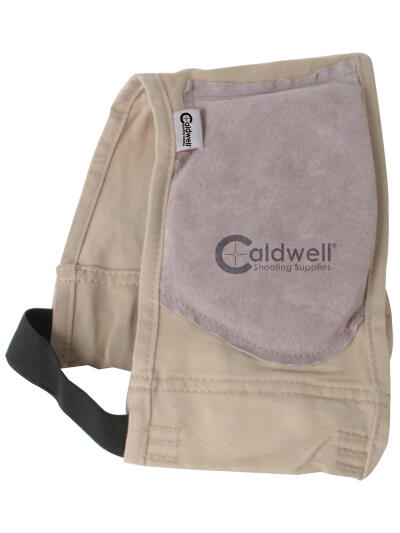 Caldwell 300010 Recoil Shield Magnum Tan Cloth w/Leather Pad
