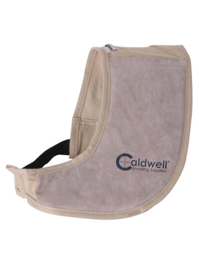 Caldwell 350010 Recoil Shield Field Tan Cloth w/Leather Pad